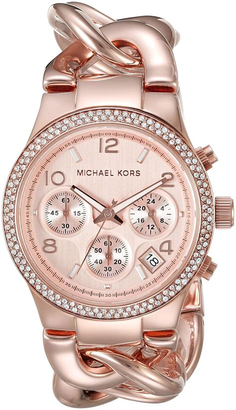 michael kors watch with crystals|mk3247.